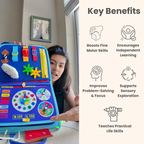 Planetoda™ ™ Montessori Busy Board