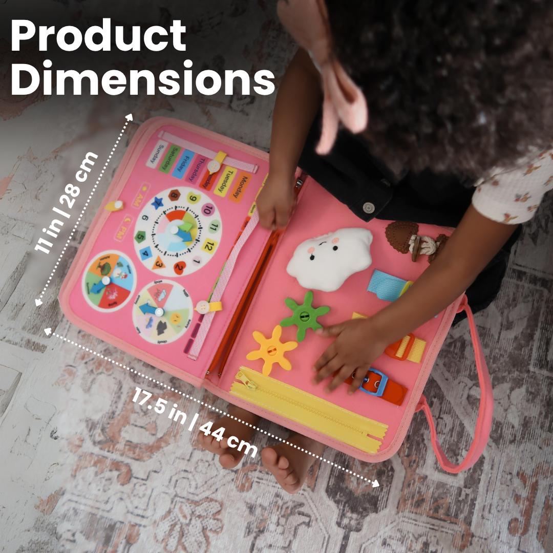 Planetoda™ ™ Montessori Busy Board