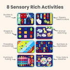 Planetoda™ ™ Montessori Busy Board