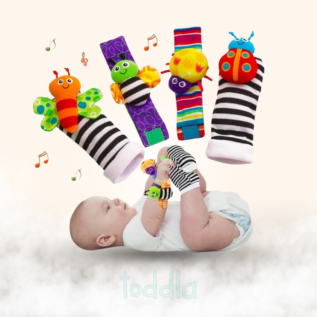 Planetoda™ ™ Rattle Toy Socks